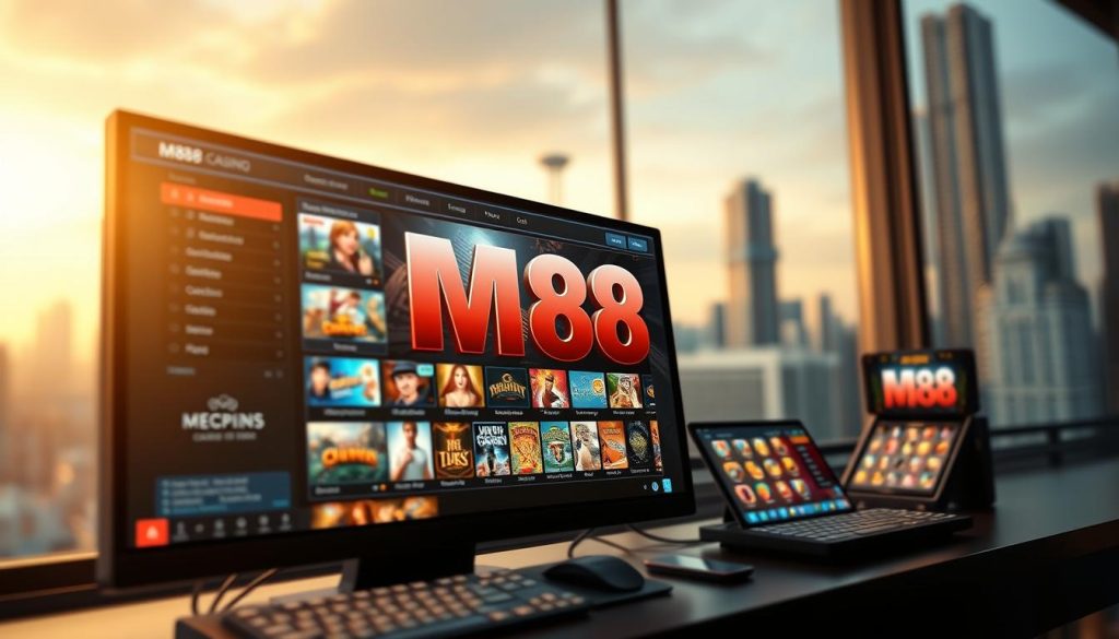 ระบบเกมส์คาสิโนออนไลน์ M88