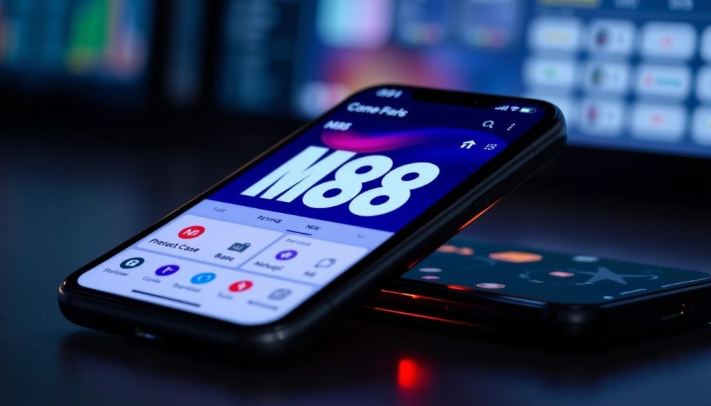 M88 mobile interface