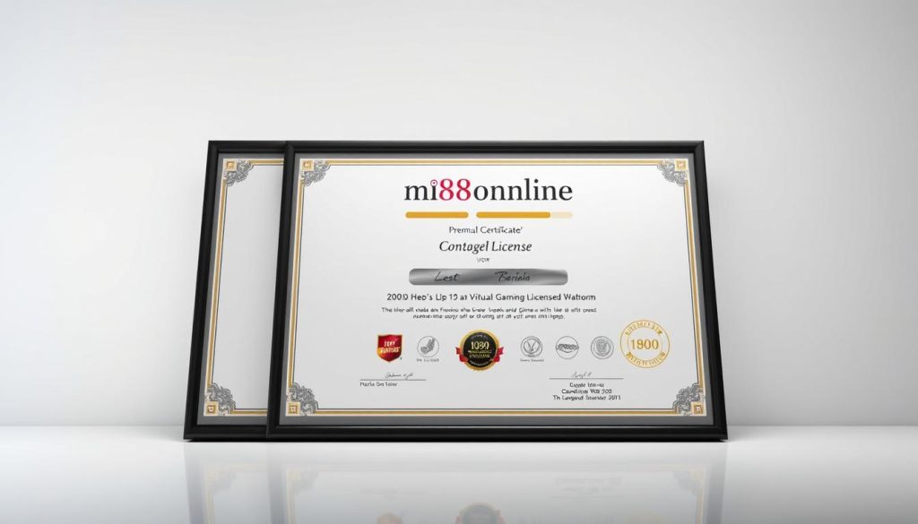 ใบอนุญาตเกมส์ m88online